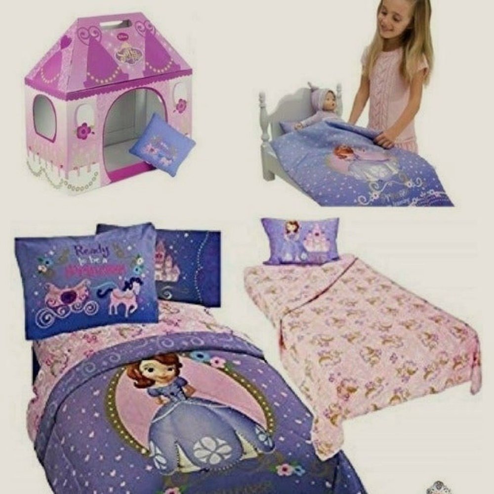 Princess Sofia the first Princess in Training 13Pc Bedroom🆕⌚📦🏃💨🚚